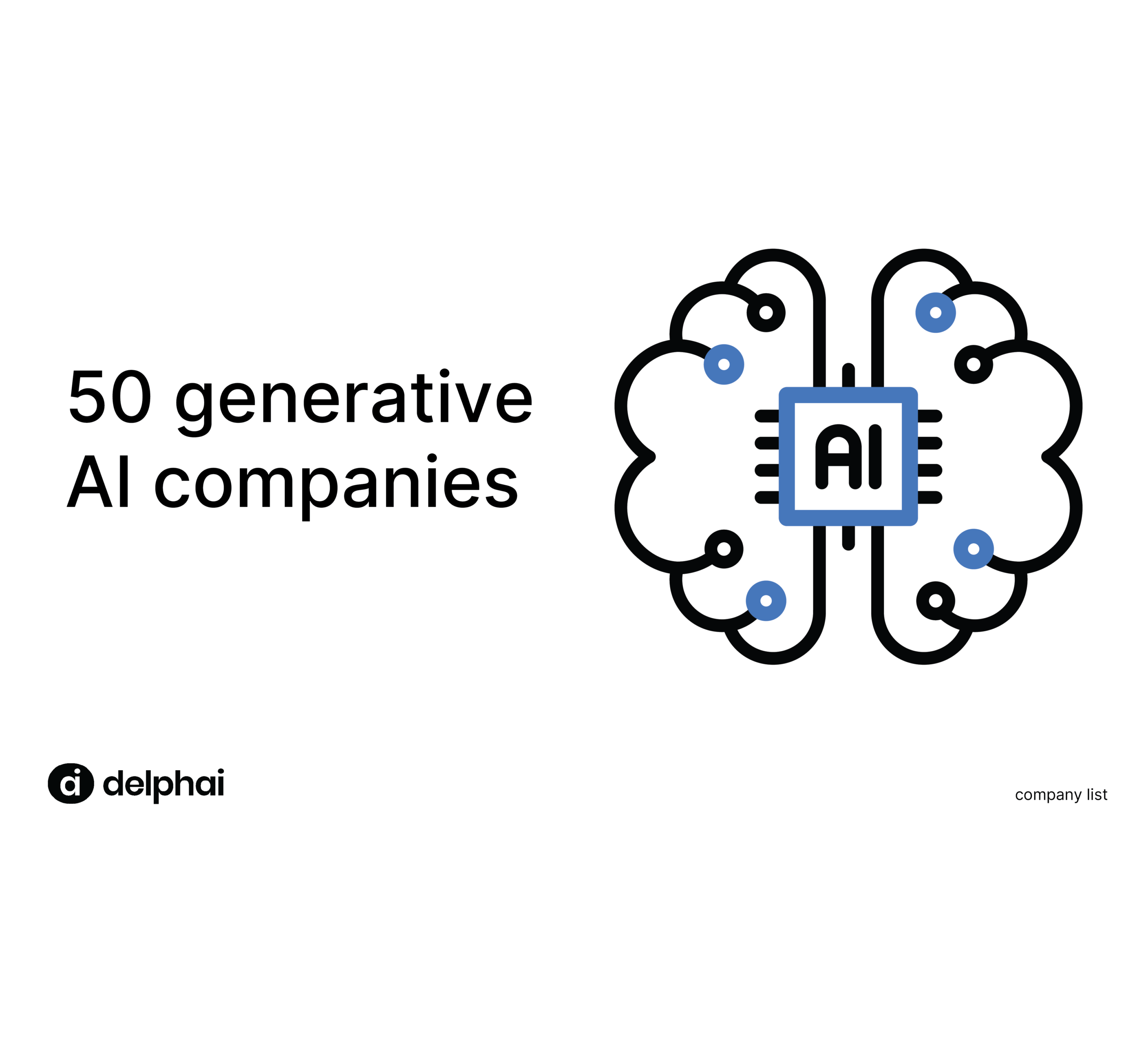 generative AI companies